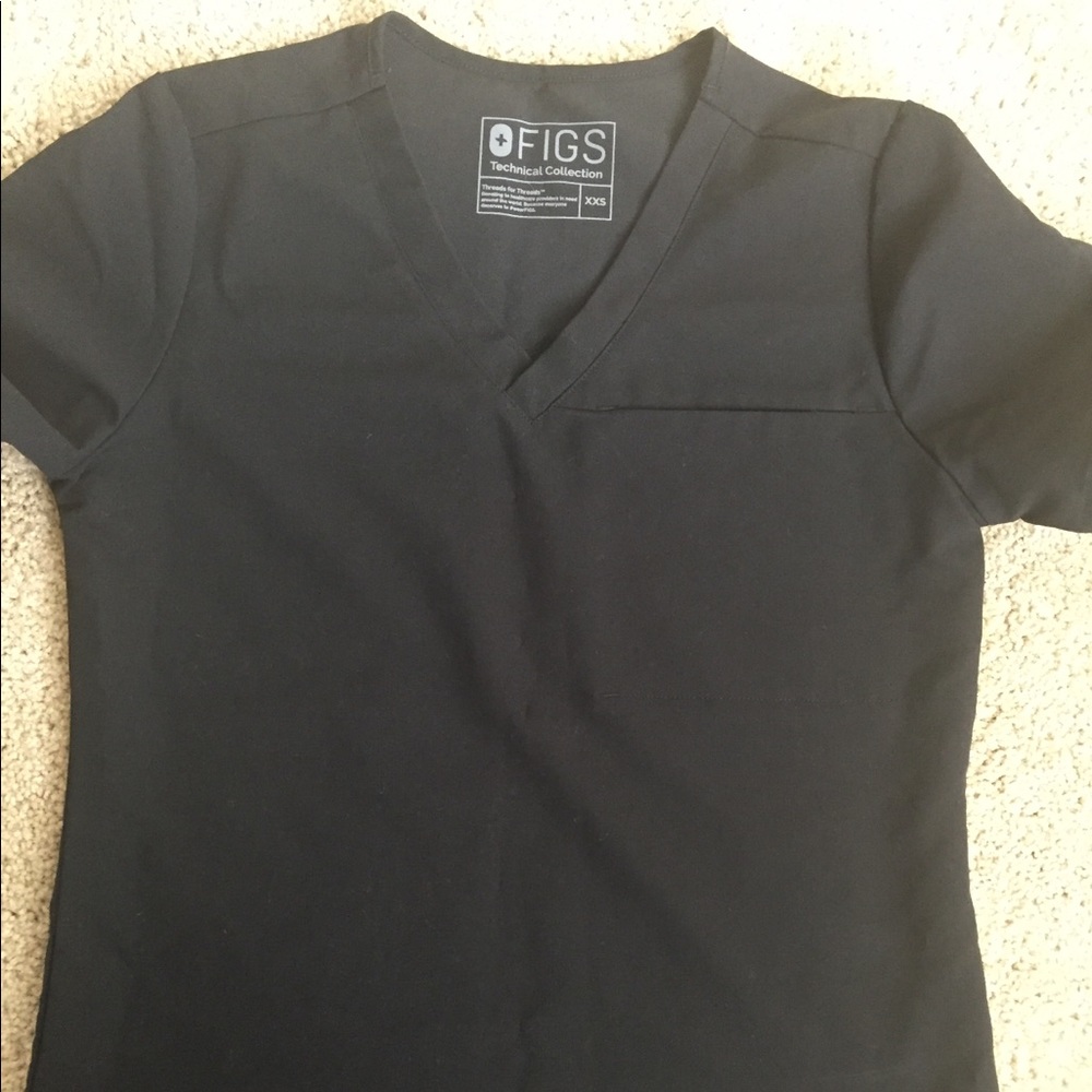 Figs rare minimal top xxs like new